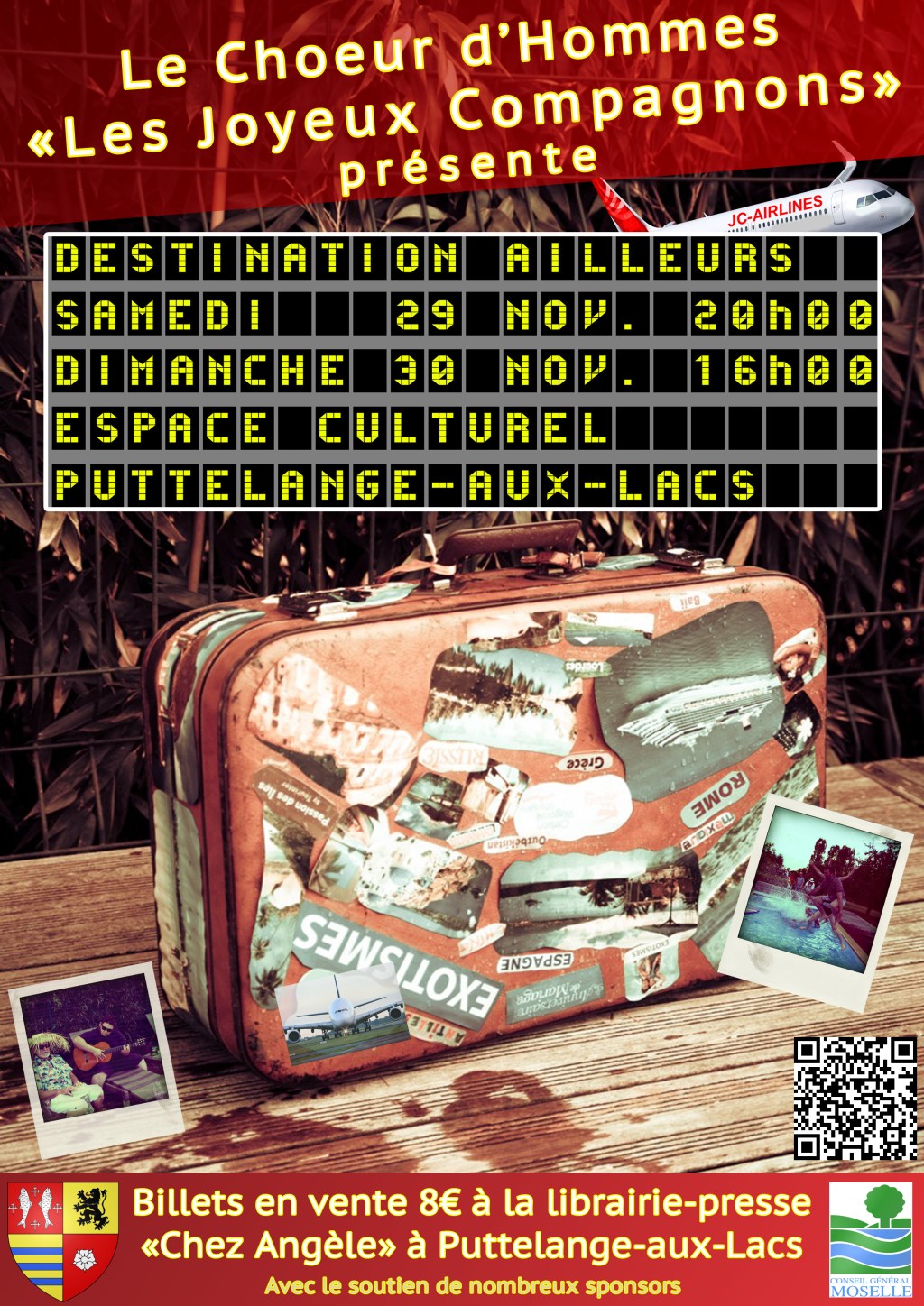 Prenez vos billets ! On s&rsquo;envole fin novembre&nbsp;!