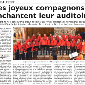 Sarraltroff : une prestation aboutie&nbsp;!