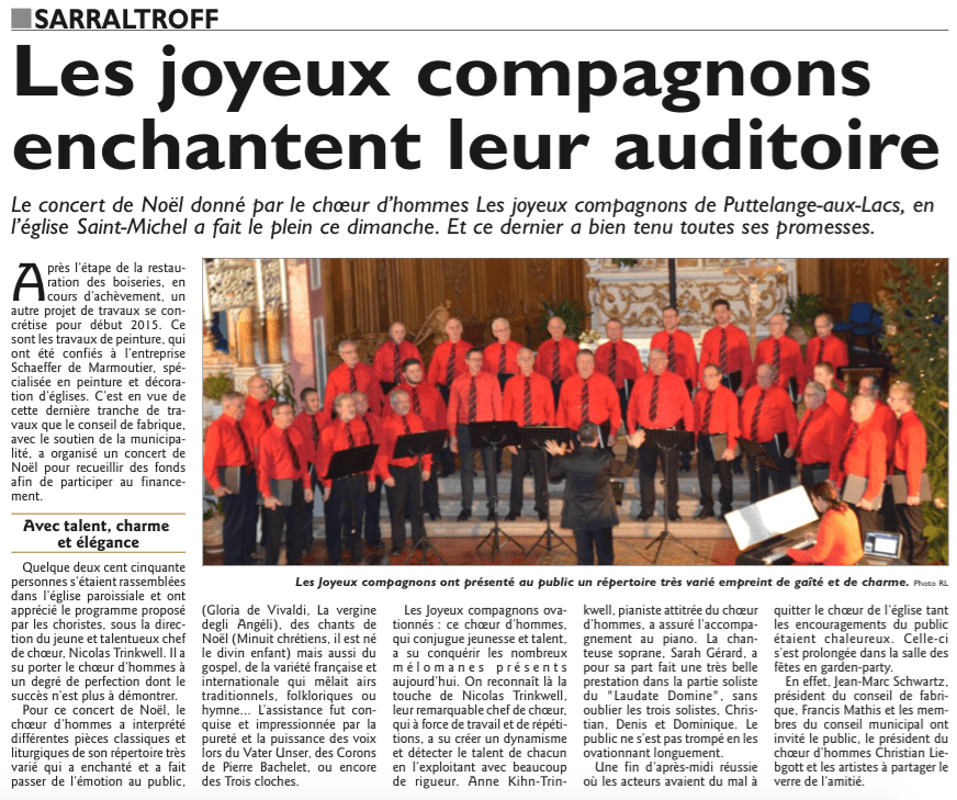 Sarraltroff : une prestation aboutie&nbsp;!