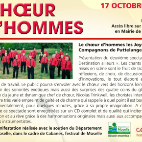 En concert au W de Woustviller le&nbsp;17/10/15