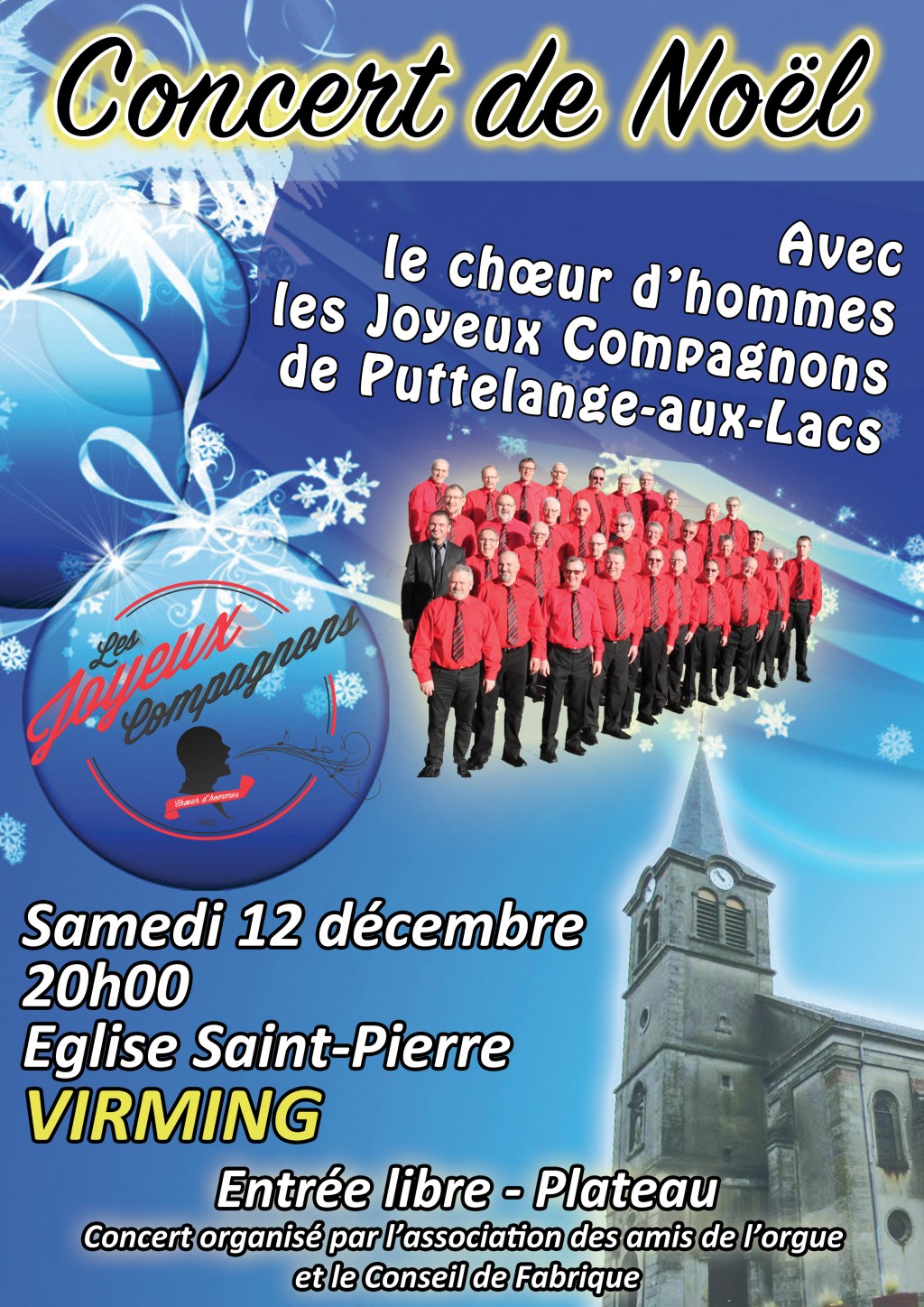Concert de Noël à&nbsp;Virming